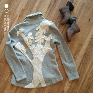 Anthropologie Rosie Neira Tree Cardigan
